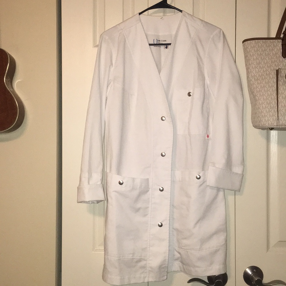White lab coat
